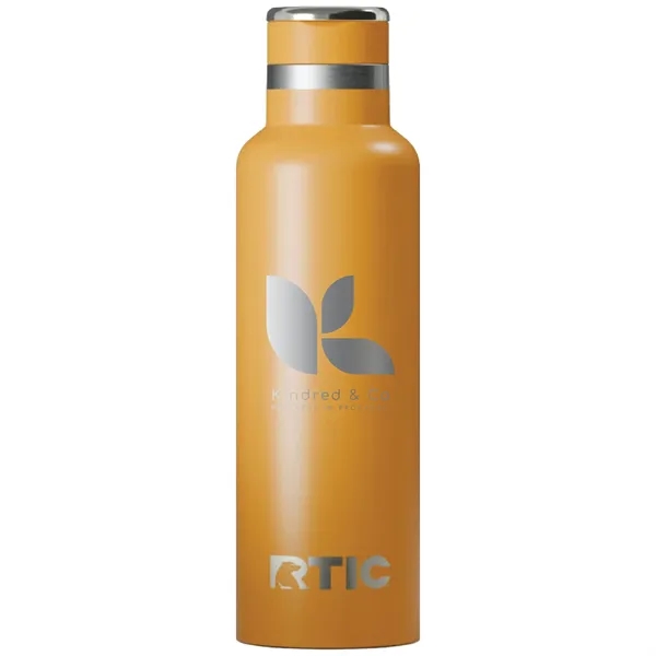 RTIC 20oz stainless steel ceramic lined journey water bottle.... from ASI 74601 Calico