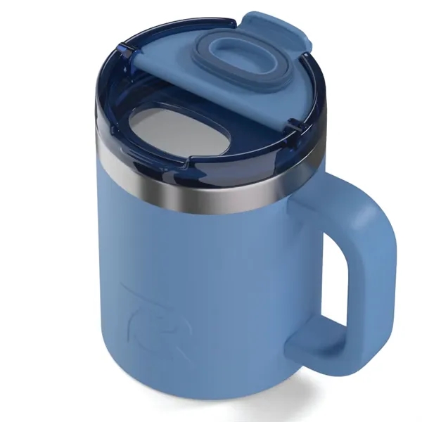 RTIC 12 ounce insulated ceramic-lined stainless steel ringed coffee mug with... from ASI 74601 Calico