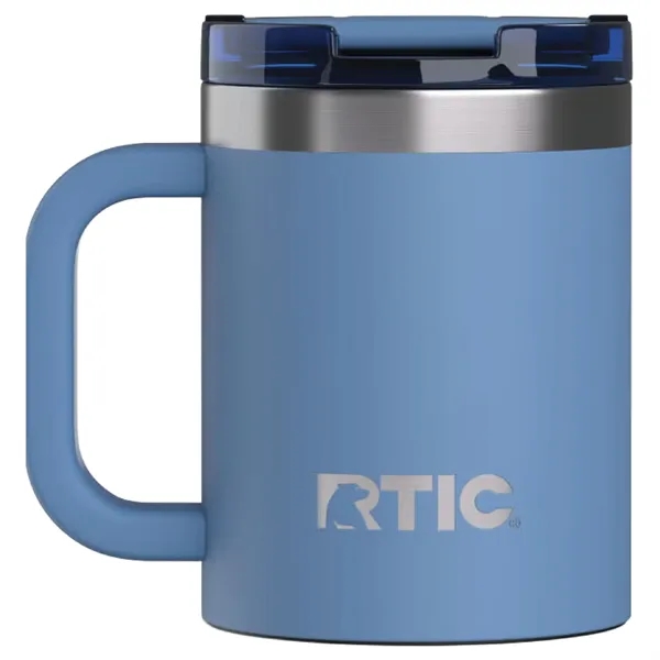 RTIC 12 ounce insulated ceramic-lined stainless steel ringed coffee mug with... from ASI 74601 Calico