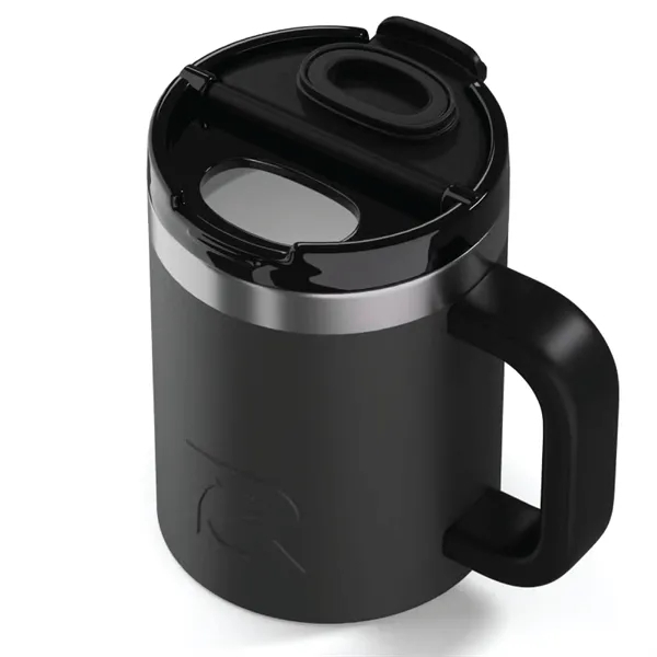 RTIC 12 ounce insulated ceramic-lined stainless steel ringed coffee mug with... from ASI 74601 Calico