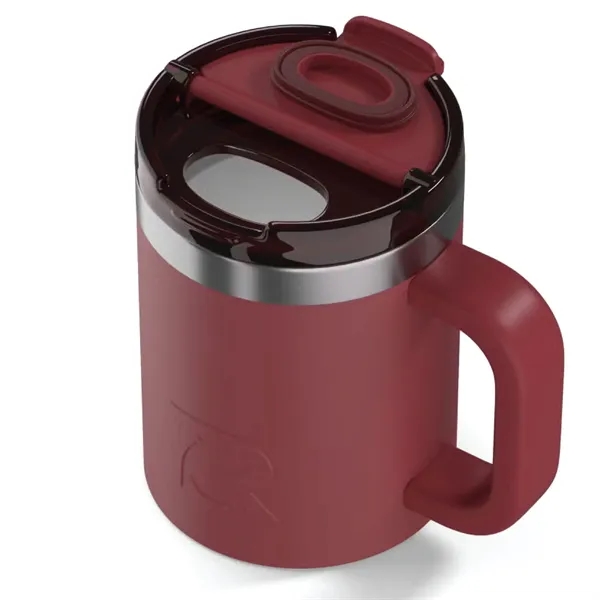 RTIC 12 ounce insulated ceramic-lined stainless steel ringed coffee mug with... from ASI 74601 Calico