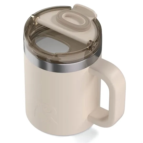 RTIC 12 ounce insulated ceramic-lined stainless steel ringed coffee mug with... from ASI 74601 Calico