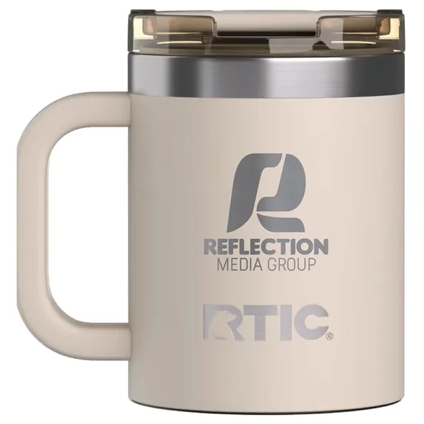 RTIC 12 ounce insulated ceramic-lined stainless steel ringed coffee mug with... from ASI 74601 Calico