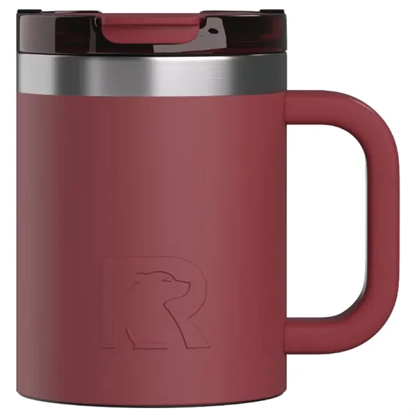 RTIC 12 ounce insulated ceramic-lined stainless steel ringed coffee mug with... from ASI 74601 Calico
