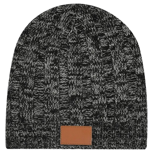 100% acrylic one-size-fits-all beanie in black or navy blue with a... from ASI 61125 Hit Promotional Products / Hit®