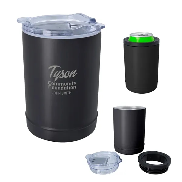BPA free insulated beverage holder and tumbler made of stainless steel... from ASI 61125 Hit Promotional Products / Hit®