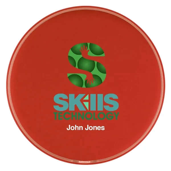 Wireless phone charging pad with a micro-USB input with cord included... from ASI 61125 Hit Promotional Products / Hit®