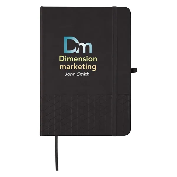 Journal with 70 lined pages, a pen loop, polypropylene cover, matching... from ASI 61125 Hit Promotional Products / Hit®