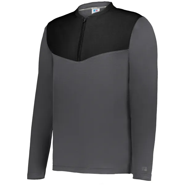 Sideline grid 1/4 zip pullover made of 100% polyester 3D grid... from ASI 37461 Augusta Sportswear