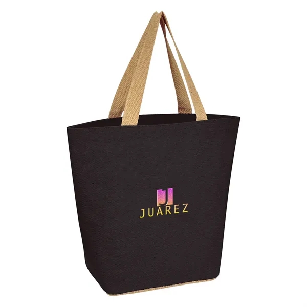 Tote bag made of 100% pure jute which is biodegradable 24"... from ASI 61125 Hit Promotional Products / Hit®