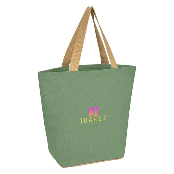 Tote bag made of 100% pure jute which is biodegradable 24"... from ASI 61125 Hit Promotional Products / Hit®