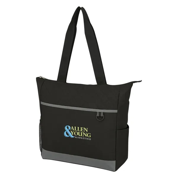 Carter quilted tote bag made of a combo of 300 denier... from ASI 61125 Hit Promotional Products / Hit®