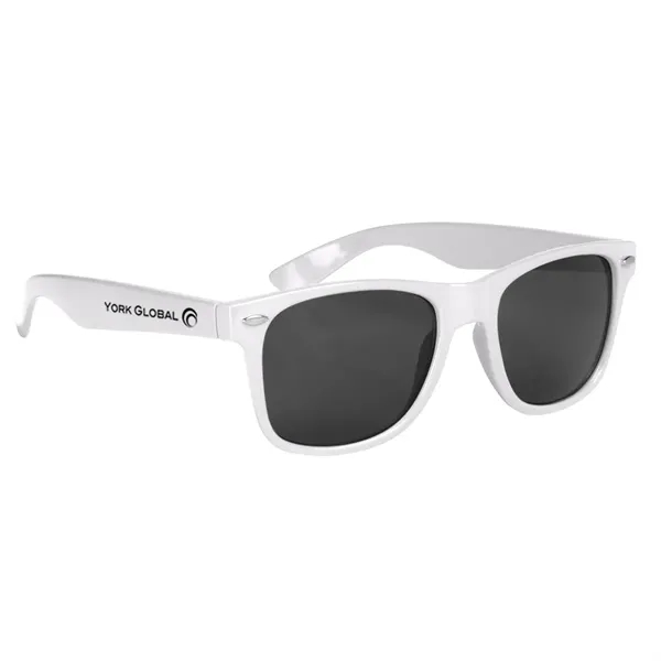 7" x 3 1/4" heathered pouch with Malibu sunglasses that are... from ASI 61125 Hit Promotional Products / Hit®