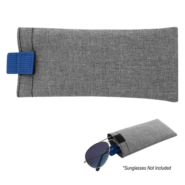 7" x 3 1/4" heathered pouch with Malibu sunglasses that are... from ASI 61125 Hit Promotional Products / Hit®