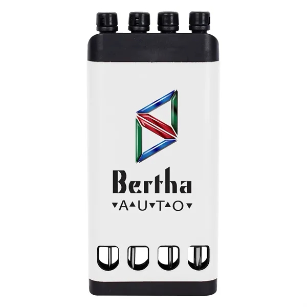 2" x 4" screwdriver set with two flat head and two... from ASI 61125 Hit Promotional Products / Hit®