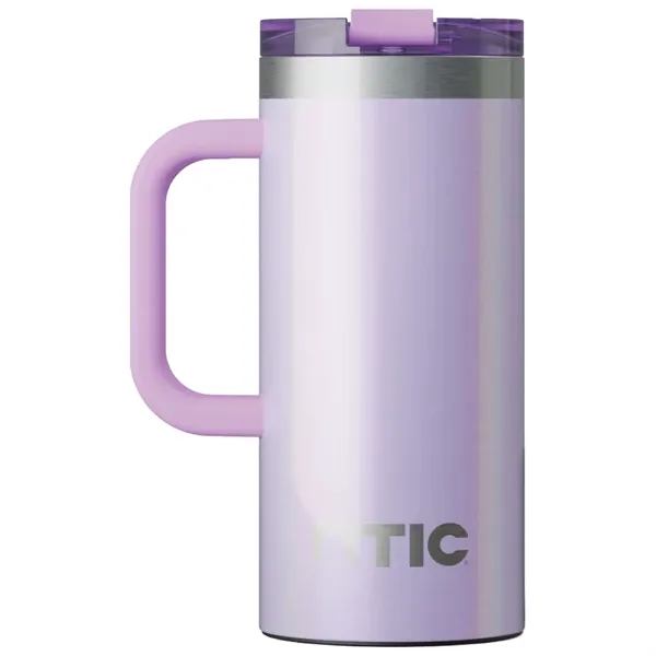 RTIC double-wall stainless steel 16 ounce travel mug with flip-top lid... from ASI 74601 Calico