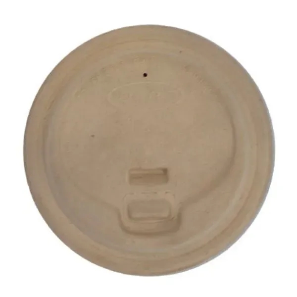 Compostable paper lids designed for sipping.... from ASI 91880 Tranter Graphics Inc