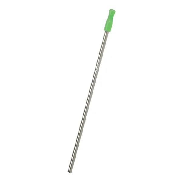2-pack reusable stainless straw kit with cotton pouch for reducing impact... from ASI 61125 Hit Promotional Products / Hit®