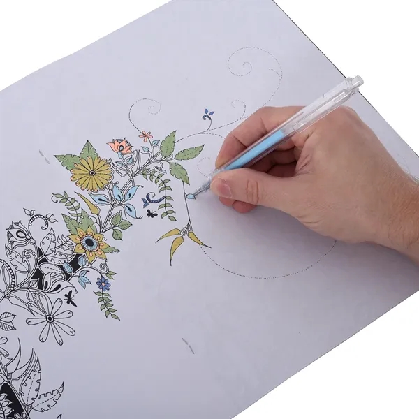 The Art of Relaxing adult coloring book for a surprisingly fun... from ASI 61125 Hit Promotional Products / Hit®