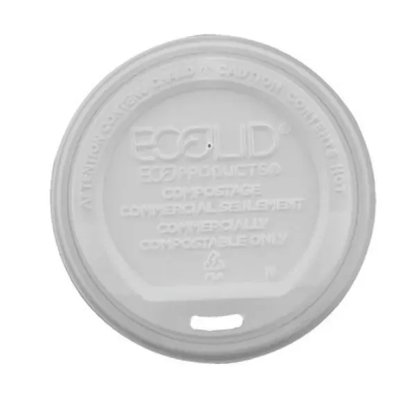 Traveler lid designed for 12-24 oz eco-friendly paper cups.... from ASI 91880 Tranter Graphics Inc