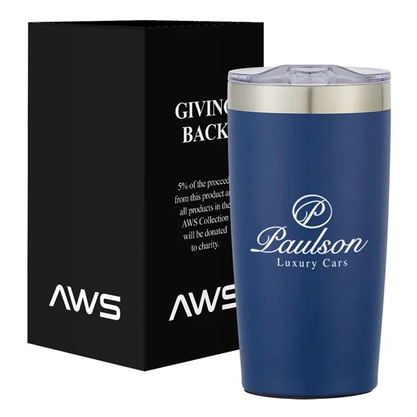 20 oz. AWS two-tone Himalayan tumbler for taking a drink wherever... from ASI 61125 Hit Promotional Products / Hit®