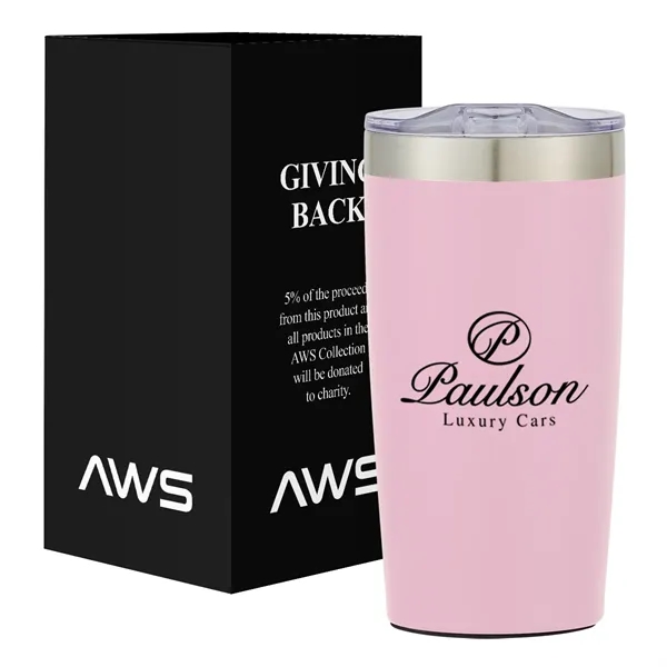 20 oz. AWS two-tone Himalayan tumbler for taking a drink wherever... from ASI 61125 Hit Promotional Products / Hit®