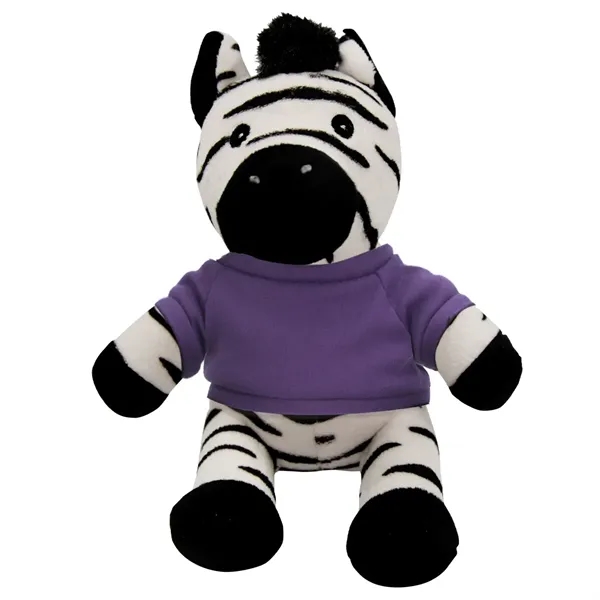 6" Zander Zebra with customizable shirt, bandana, or hoodie.... from ASI 61125 Hit Promotional Products / Hit®