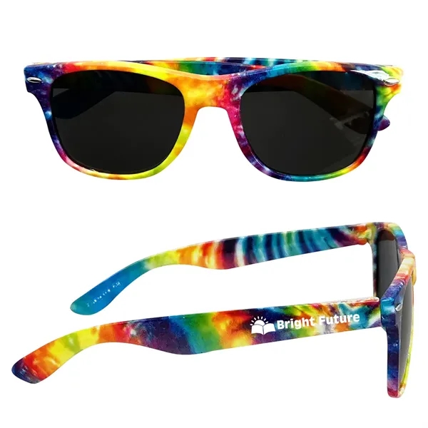 Tie-dye Malibu sunglasses for style and shielding your eyes from the... from ASI 61125 Hit Promotional Products / Hit®