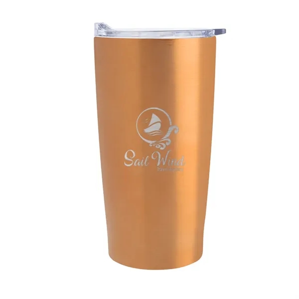 20 ounce double-wall insulated stainless steel tumbler with thumb-slide sipping lid.... from ASI 61125 Hit Promotional Products / Hit®