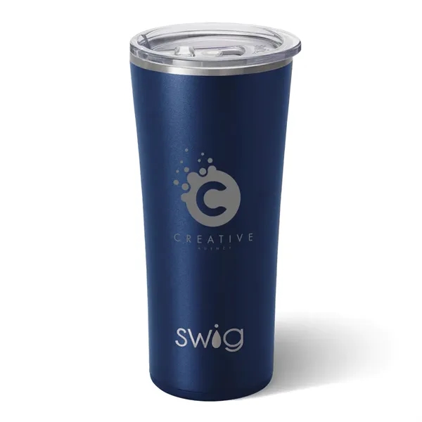 22 ounce insulated stainless steel Swig Life™ tumbler in assorted colors... from ASI 61125 Hit Promotional Products / Hit®