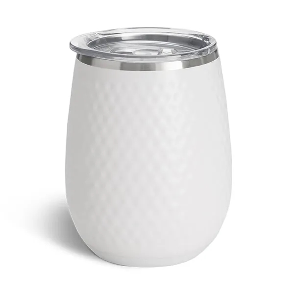 14 ounce insulated stainless steel wine tumbler with lid.... from ASI 61125 Hit Promotional Products / Hit®