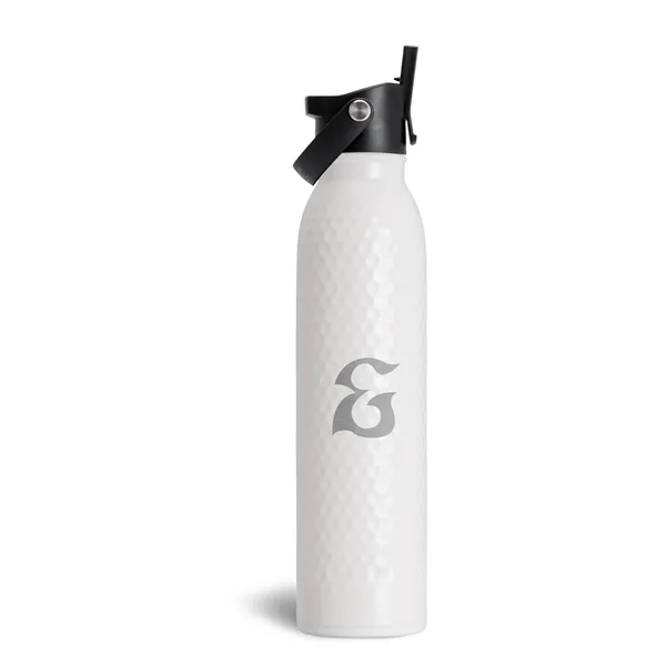 20 ounce insulated stainless steel sports bottle with screw-on lid and... from ASI 61125 Hit Promotional Products / Hit®