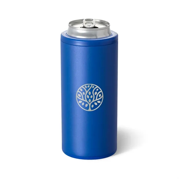 Insulated stainless steel copper-plated cooler sleeve for 12 ounce cans and... from ASI 61125 Hit Promotional Products / Hit®
