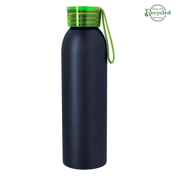 22 ounce  aluminum water bottle with screw-on lid and wrist... from ASI 61125 Hit Promotional Products / Hit®