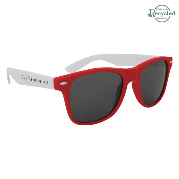 Malibu sunglasses with UV400 lenses and 4-color process imprint on both... from ASI 61125 Hit Promotional Products / Hit®