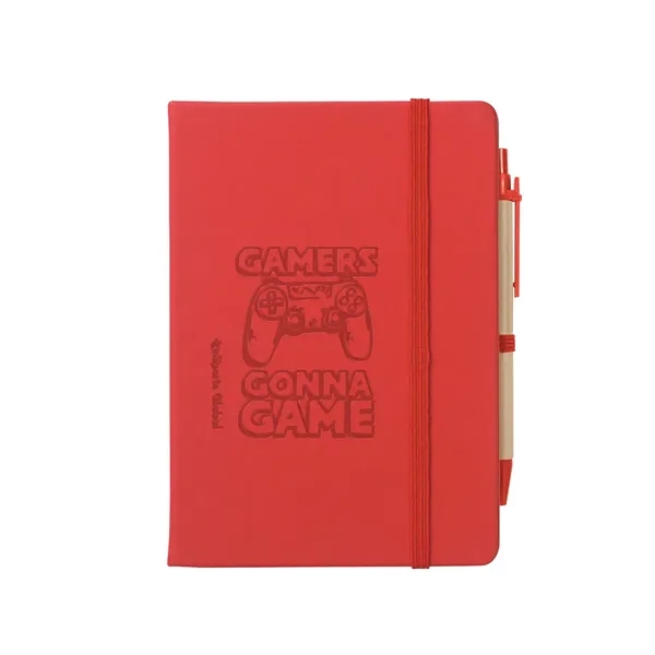 Notebook with 80 lined pages, matching pen, sticky notes, sticky flags... from ASI 61125 Hit Promotional Products / Hit®