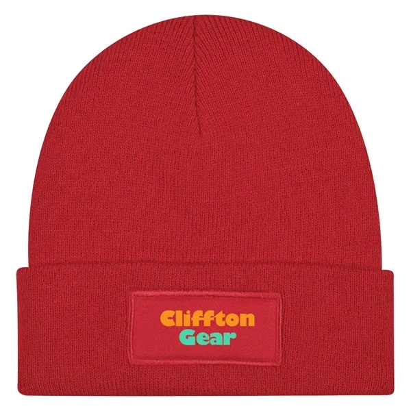 One size fits all knit beanie with a cuff made of... from ASI 61125 Hit Promotional Products / Hit®