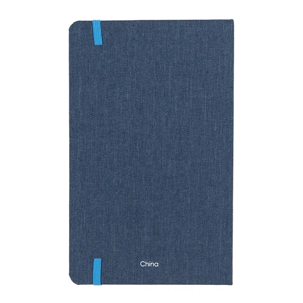 rPET journal with 96 lined pages, bookmark and strap closure.... from ASI 61125 Hit Promotional Products / Hit®