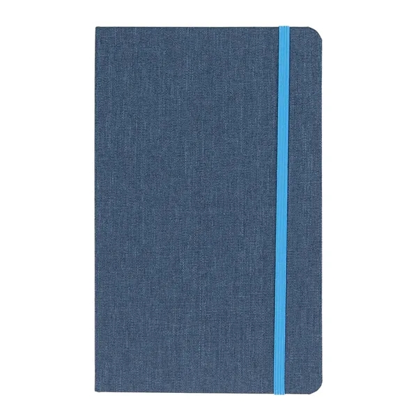 rPET journal with 96 lined pages, bookmark and strap closure.... from ASI 61125 Hit Promotional Products / Hit®