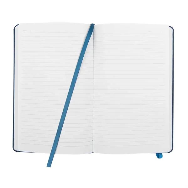 rPET journal with 96 lined pages, bookmark and strap closure.... from ASI 61125 Hit Promotional Products / Hit®