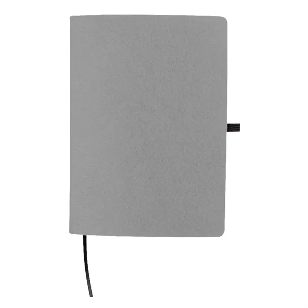 80 page notebook with rPET felt cover, bookmark and elastic pen... from ASI 61125 Hit Promotional Products / Hit®