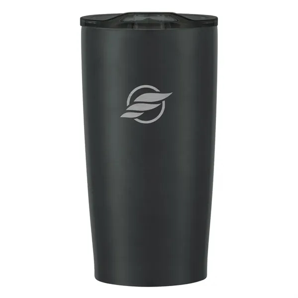 20 oz. stainless steel tumbler with double wall construction and snap-on,... from ASI 61125 Hit Promotional Products / Hit®