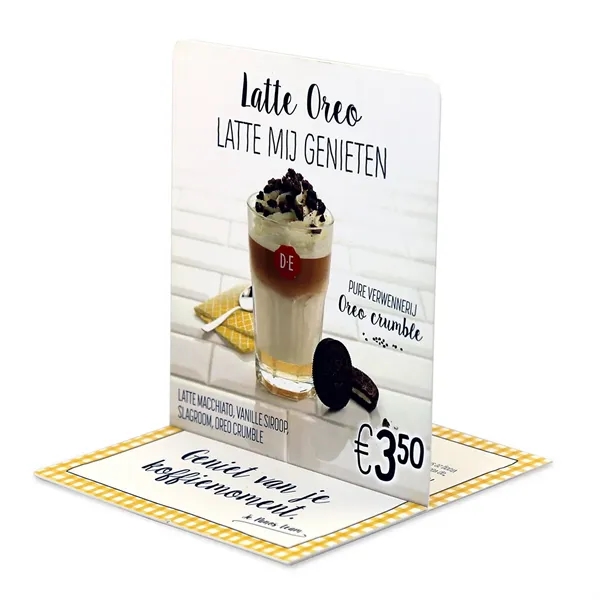 Stick'n Glide Table Topper Display 4 1/10" x 5 4/5"... from ASI 61125 Hit Promotional Products / Hit®