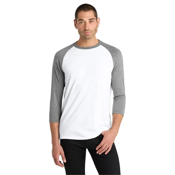 District Perfect Tri 3/4-Sleeve Raglan.... from ASI 84863 SanMar