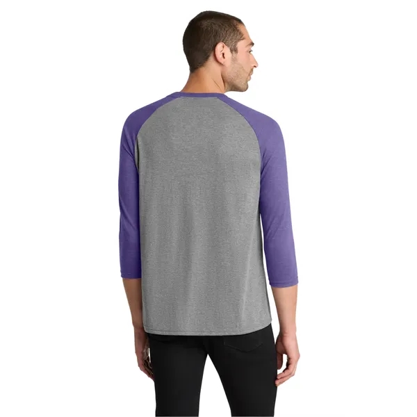 District Perfect Tri 3/4-Sleeve Raglan.... from ASI 84863 SanMar