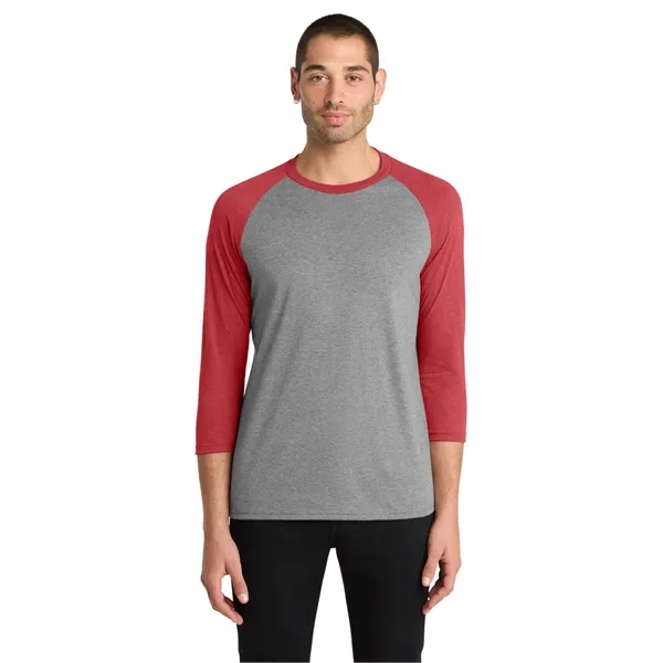 District Perfect Tri 3/4-Sleeve Raglan.... from ASI 84863 SanMar