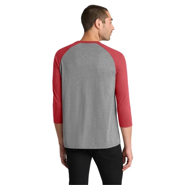 District Perfect Tri 3/4-Sleeve Raglan.... from ASI 84863 SanMar