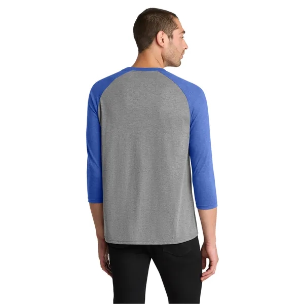 District Perfect Tri 3/4-Sleeve Raglan.... from ASI 84863 SanMar