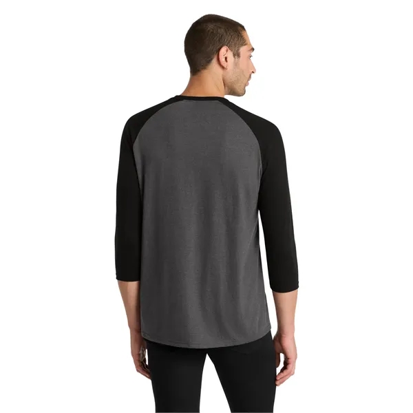 District Perfect Tri 3/4-Sleeve Raglan.... from ASI 84863 SanMar