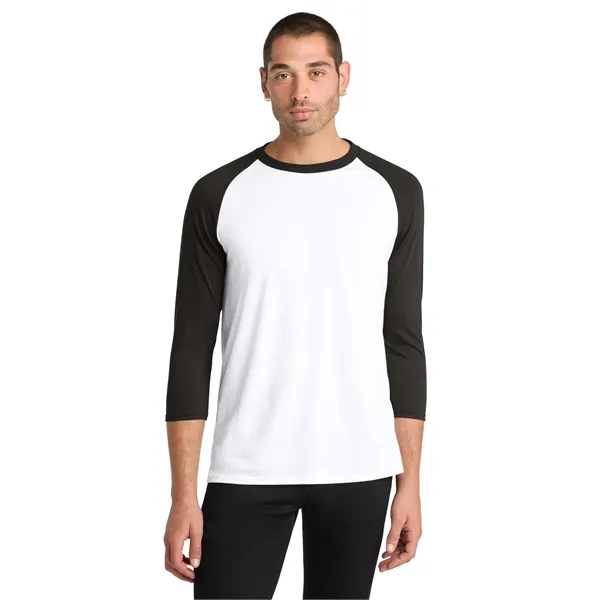 District Perfect Tri 3/4-Sleeve Raglan.... from ASI 84863 SanMar